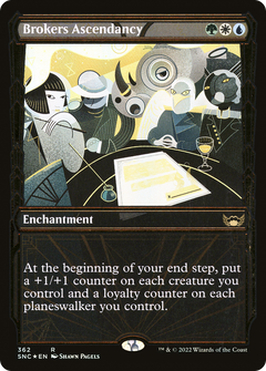 Brokers Ascendancy (362) (Showcase) - Gilded Foil