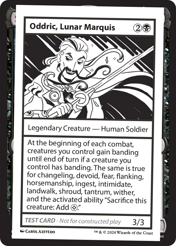 Oddric, Lunar Marquis