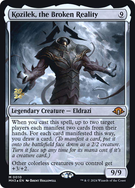 Kozilek, the Broken Reality (0010) (Prerelease) - Foil