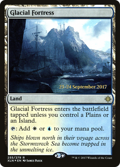 Glacial Fortress (255) (Prerelease) - Foil