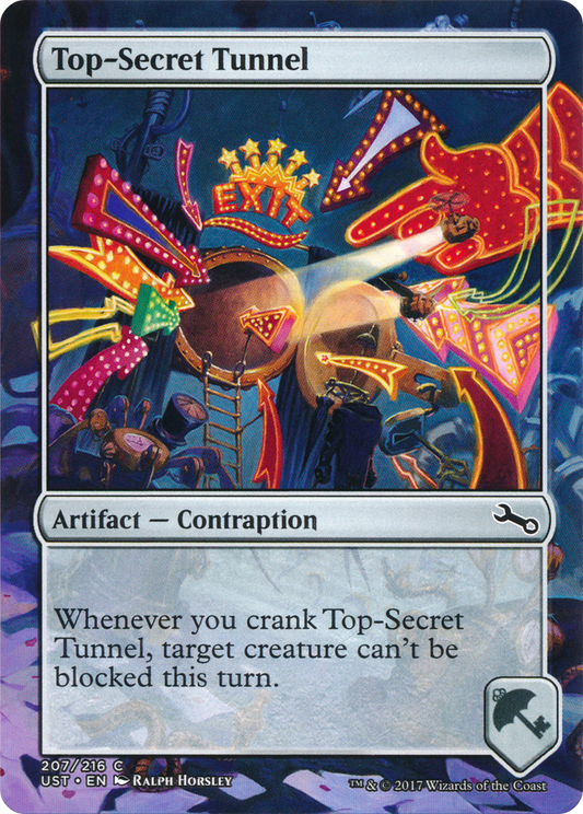 Top-Secret Tunnel - Foil