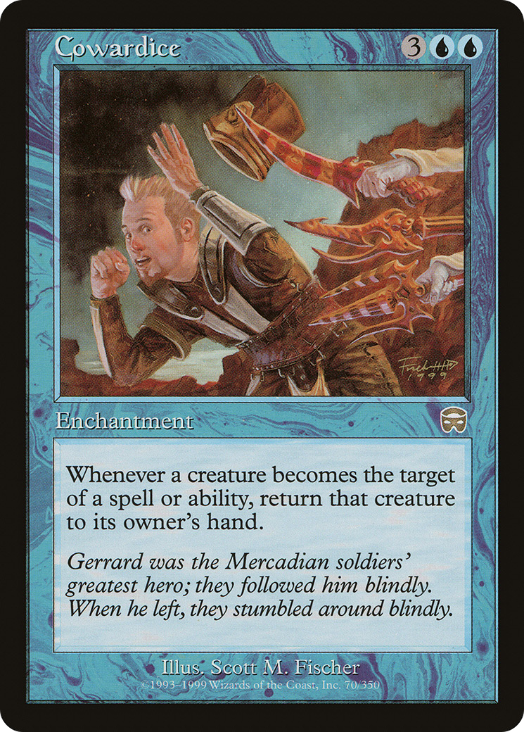 Cowardice - Foil