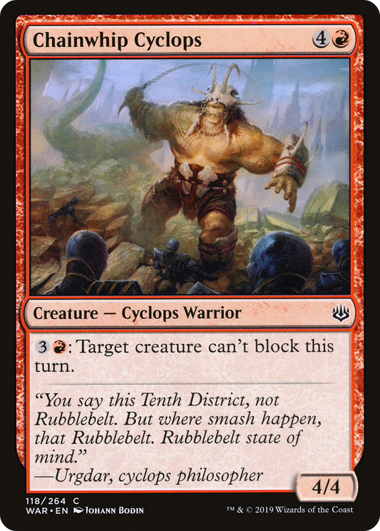 Chainwhip Cyclops - Foil