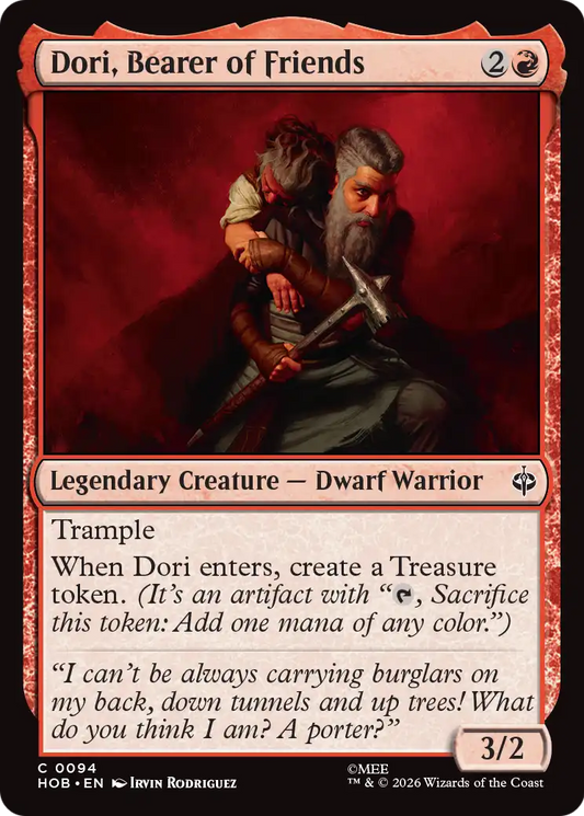 Dori, Bearer of Friends (HOB) - Foil