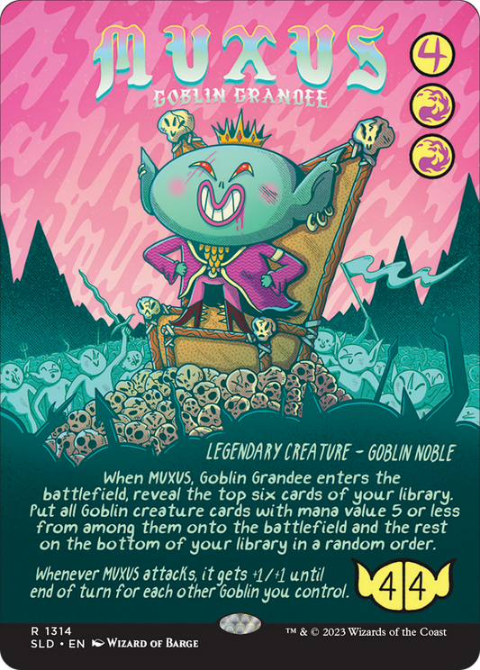 Muxus, Goblin Grandee (1314) (Showcase)