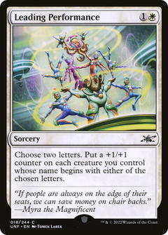 Leading Performance - Foil