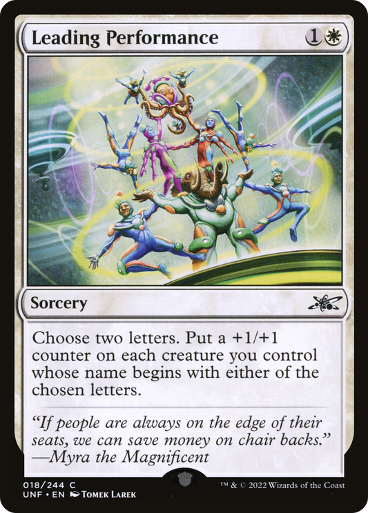 Leading Performance - Foil