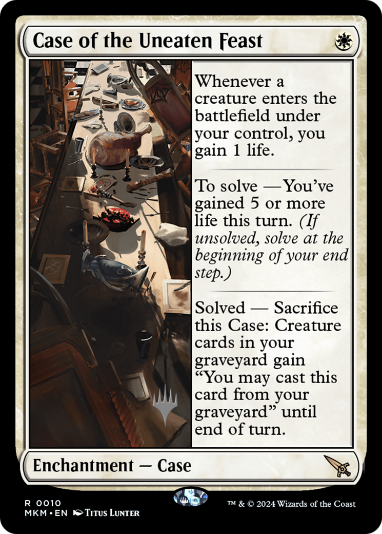 Case of the Uneaten Feast (0010) (Promo Pack)