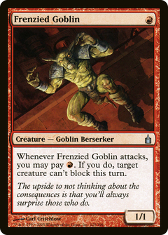 Frenzied Goblin - Foil
