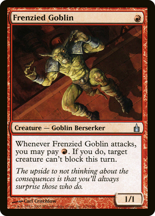Frenzied Goblin - Foil