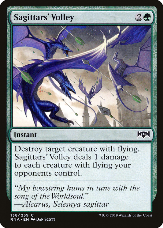 Sagittars' Volley - Foil