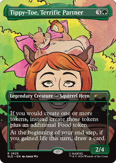 Tippy-Toe, Terrific Partner (2625) (Borderless) (SLD) - Foil
