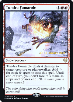 Tundra Fumarole (156) (Prerelease) - Foil