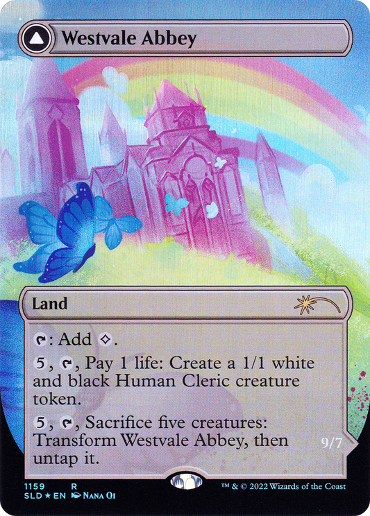 Westvale Abbey // Ormendahl, Profane Prince (1159) (Borderless) (SLD) - Foil