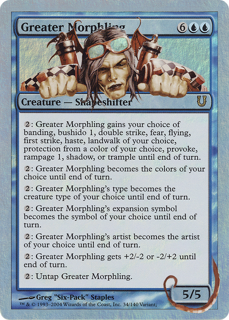 Greater Morphling - Foil