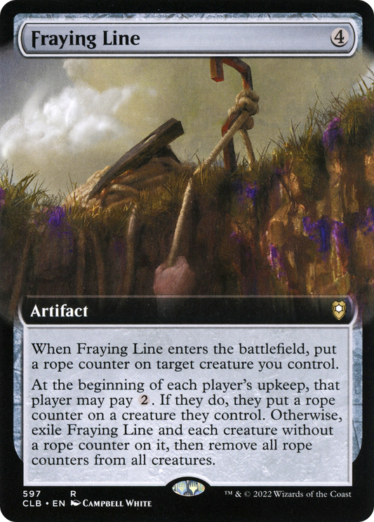 Fraying Line (597) (Extended Art)