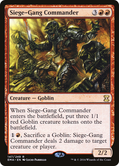 Siege-Gang Commander - Foil