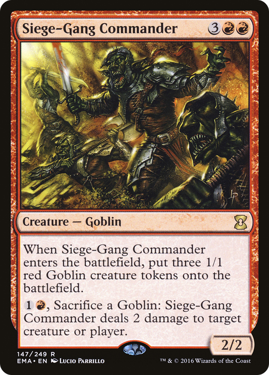 Siege-Gang Commander - Foil