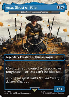 Atsu, Ghost of Yotei [Tetsuko Umezawa, Fugitive] (7055) (Borderless) - Foil sld