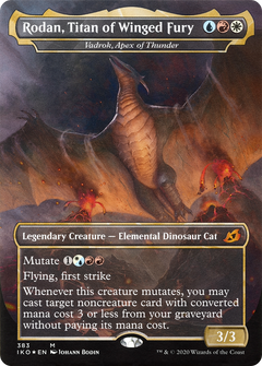 Rodan, Titan of Winged Fury [Vadrok, Apex of Thunder] (383) - Foil