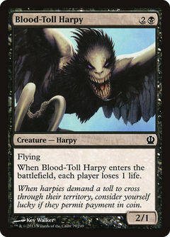 Blood-Toll Harpy - Foil