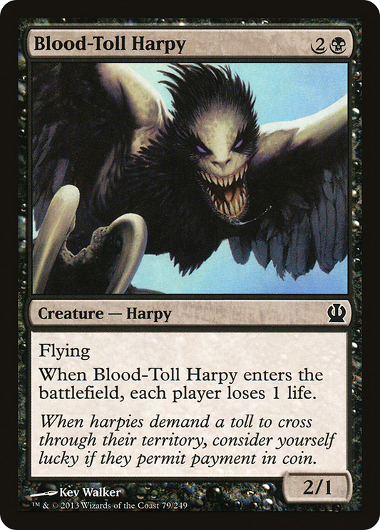 Blood-Toll Harpy - Foil