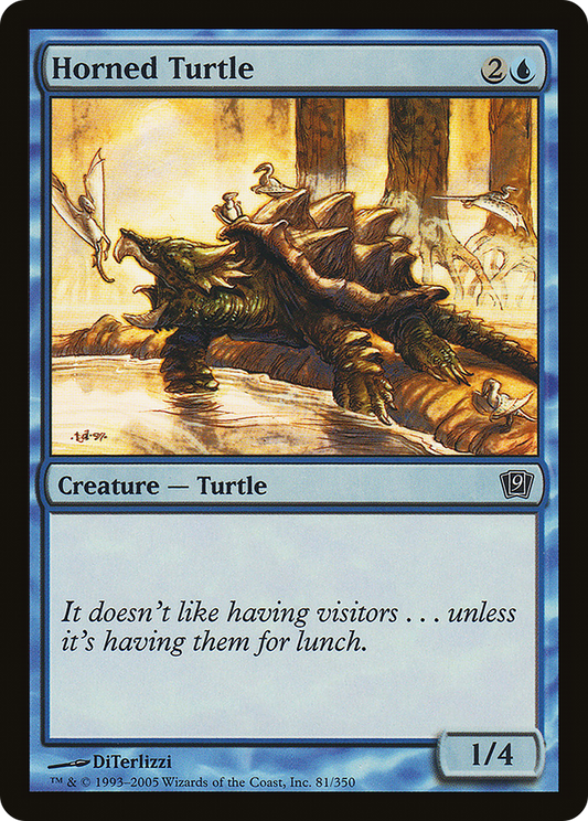 Horned Turtle - Foil