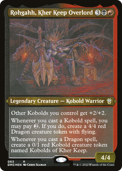 Rohgahh, Kher Keep Overlord (063) - Foil Etched