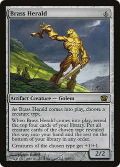 Brass Herald - Foil