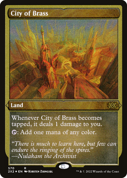 City of Brass - Foil Etched