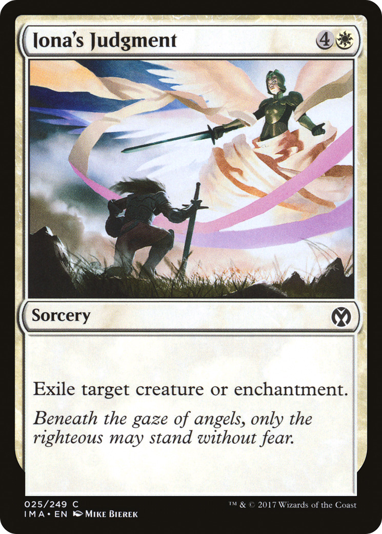 Iona's Judgment - Foil