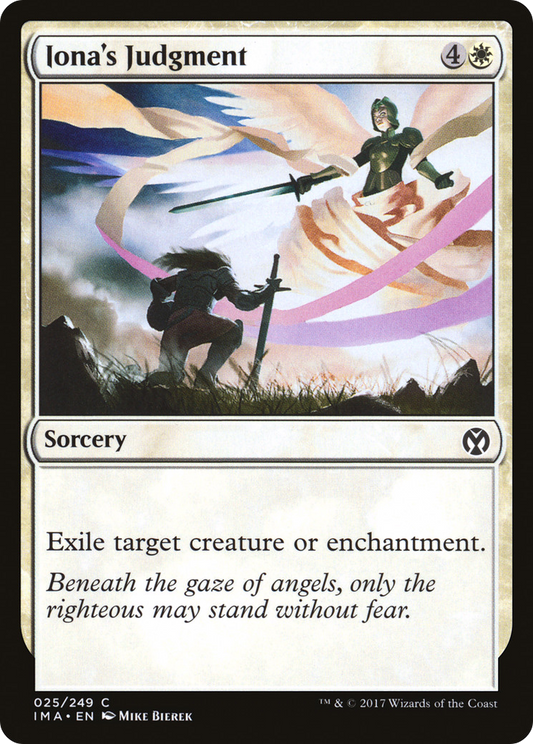 Iona's Judgment - Foil