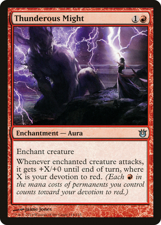 Thunderous Might - Foil