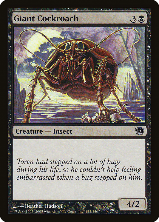 Giant Cockroach - Foil