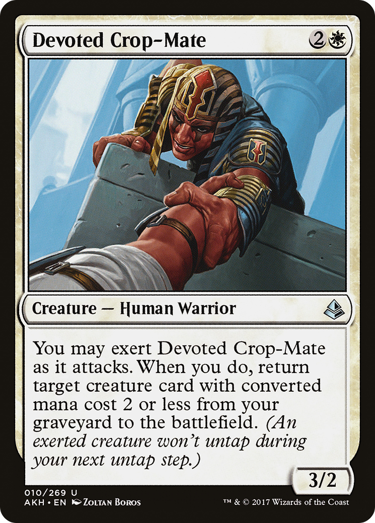 Devoted Crop-Mate - Foil