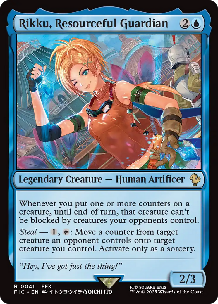 Rikku, Resourceful Guardian - Surge Foil