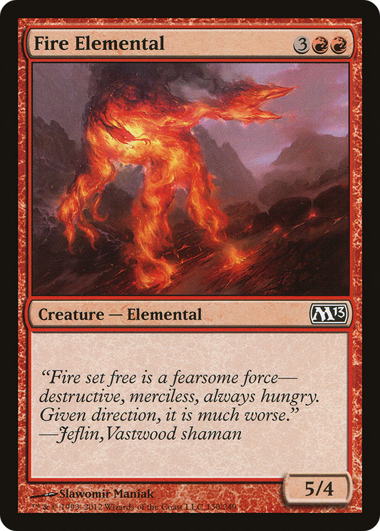Fire Elemental - Foil