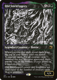 Old Stickfingers (321) (Showcase) - Foil