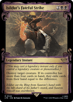 Isildur's Fateful Strike (0542) (Showcase)