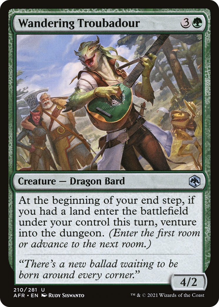 Wandering Troubadour - Foil