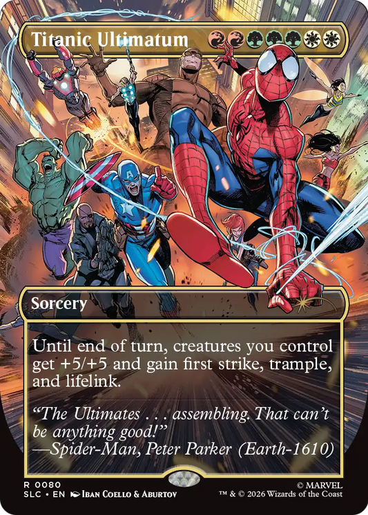 Titanic Ultimatum (0080) (Borderless) (SLC) - Foil