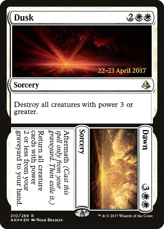 Dusk // Dawn (210) (Prerelease) - Foil