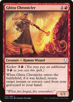 Ghitu Chronicler - Foil