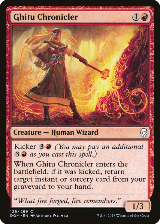 Ghitu Chronicler - Foil
