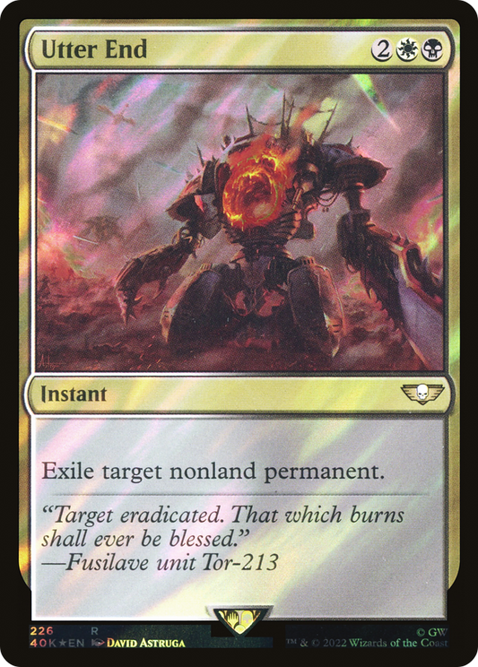 Utter End - Surge Foil