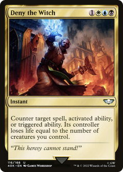 Deny the Witch