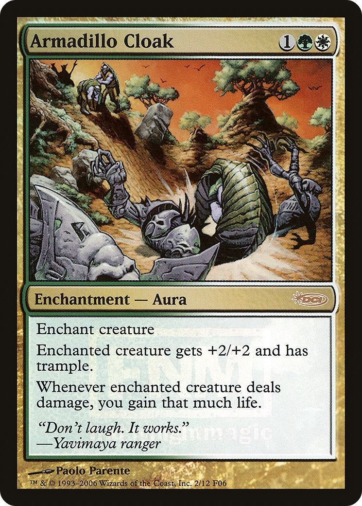 Armadillo Cloak (002) (FNM) - Foil