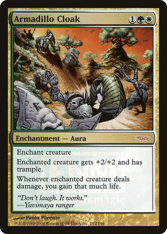 Armadillo Cloak (002) (FNM) - Foil