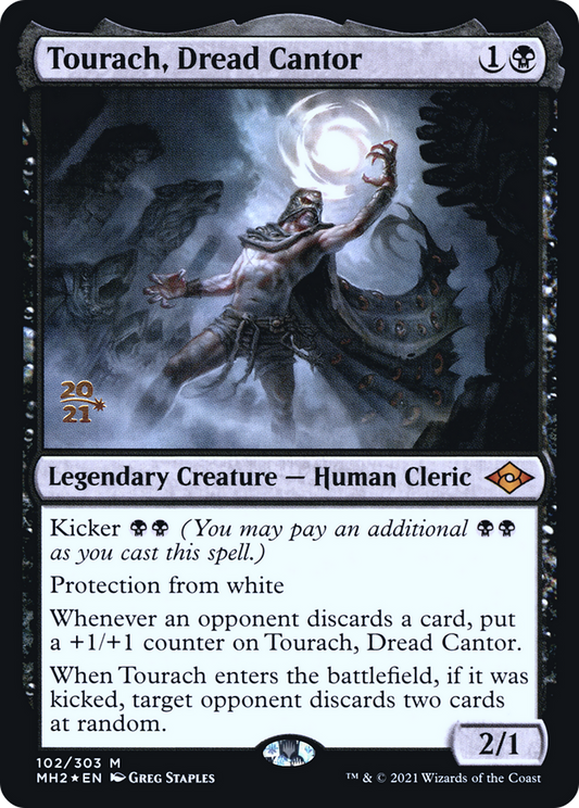 Tourach, Dread Cantor (102) (Prerelease) - Foil