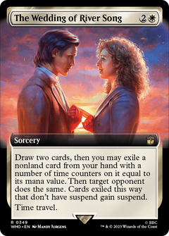 The Wedding of River Song (0349) (Extended Art) - Foil
